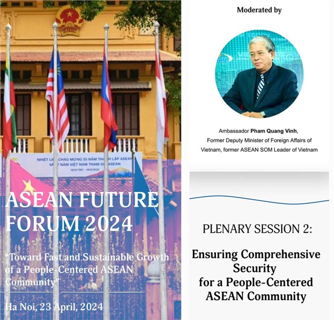 Diễn đàn Tương lai ASEAN: Định vị vai trò của ASEAN trong bối cảnh mới cùng điểm nhấn Việt Nam (22/04/2023)
